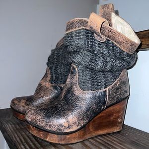 Bed Stü Bruges Wedged Heel Booties